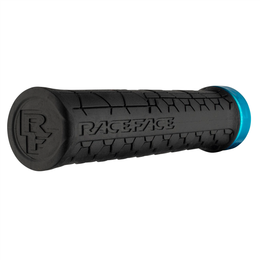 Race Face Hardgoods Getta Grip Lock-on 33mm black/turquoise,one size