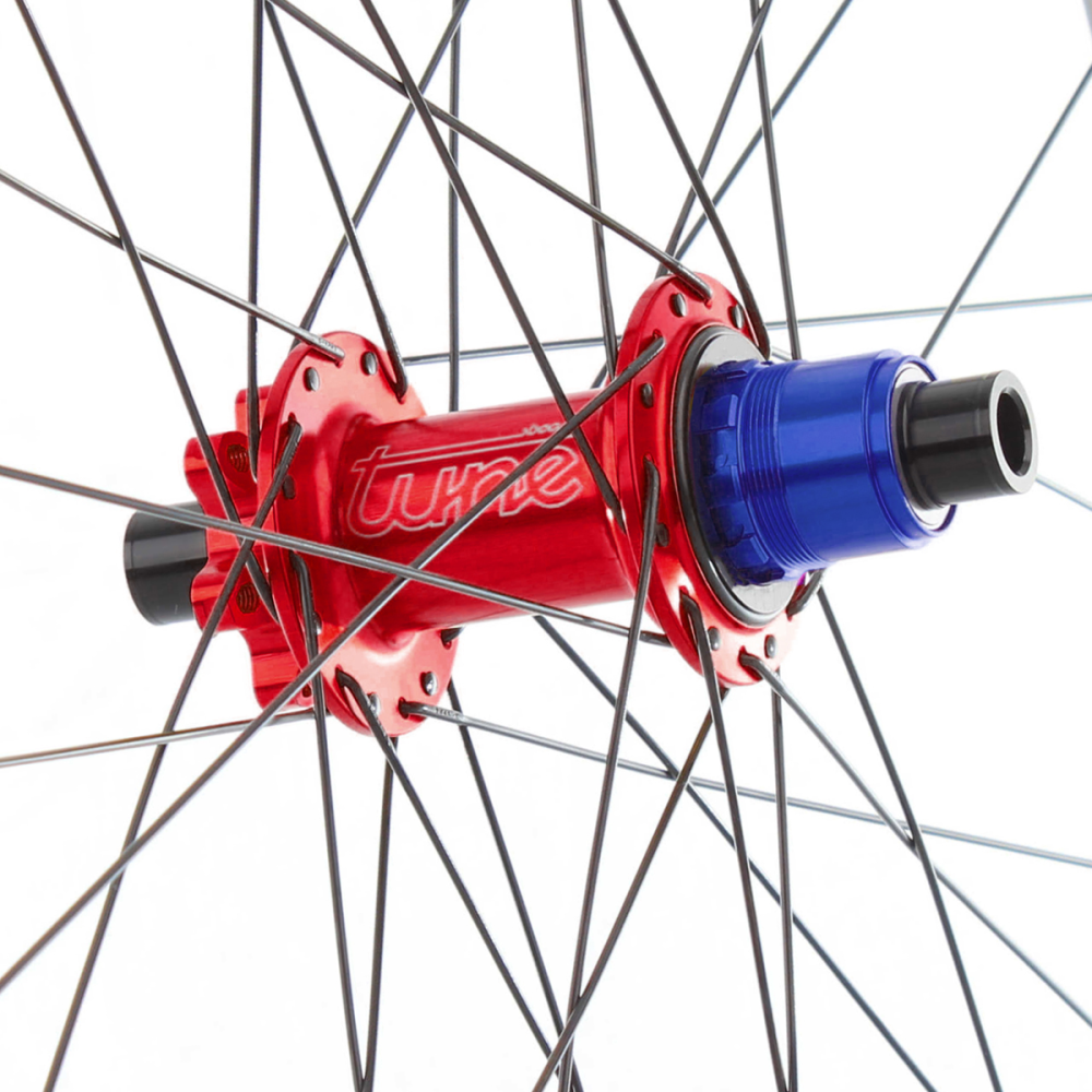 Tune Front Wheel Disc, MTB Alu, R25, KillHill Boost 6B 28h, 15mm, Standard Bearings