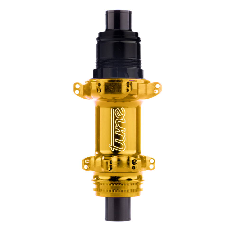 Tune Rear-Nabe ROAD, Prince CL 24h 12mm, Standard Bearings, gold
