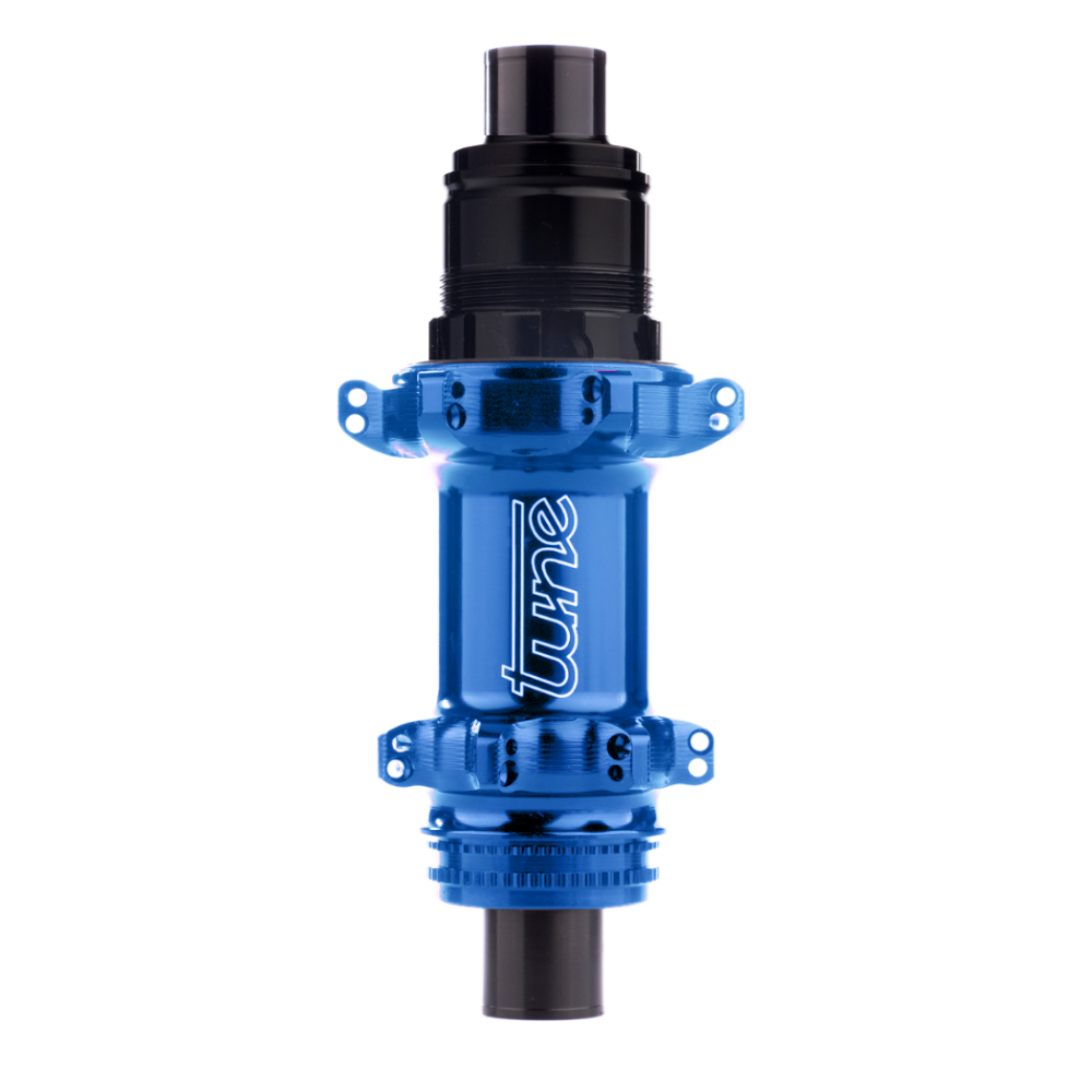 Tune Rear-Nabe ROAD, Prince CL 28h 12mm, Standard Bearings, blau