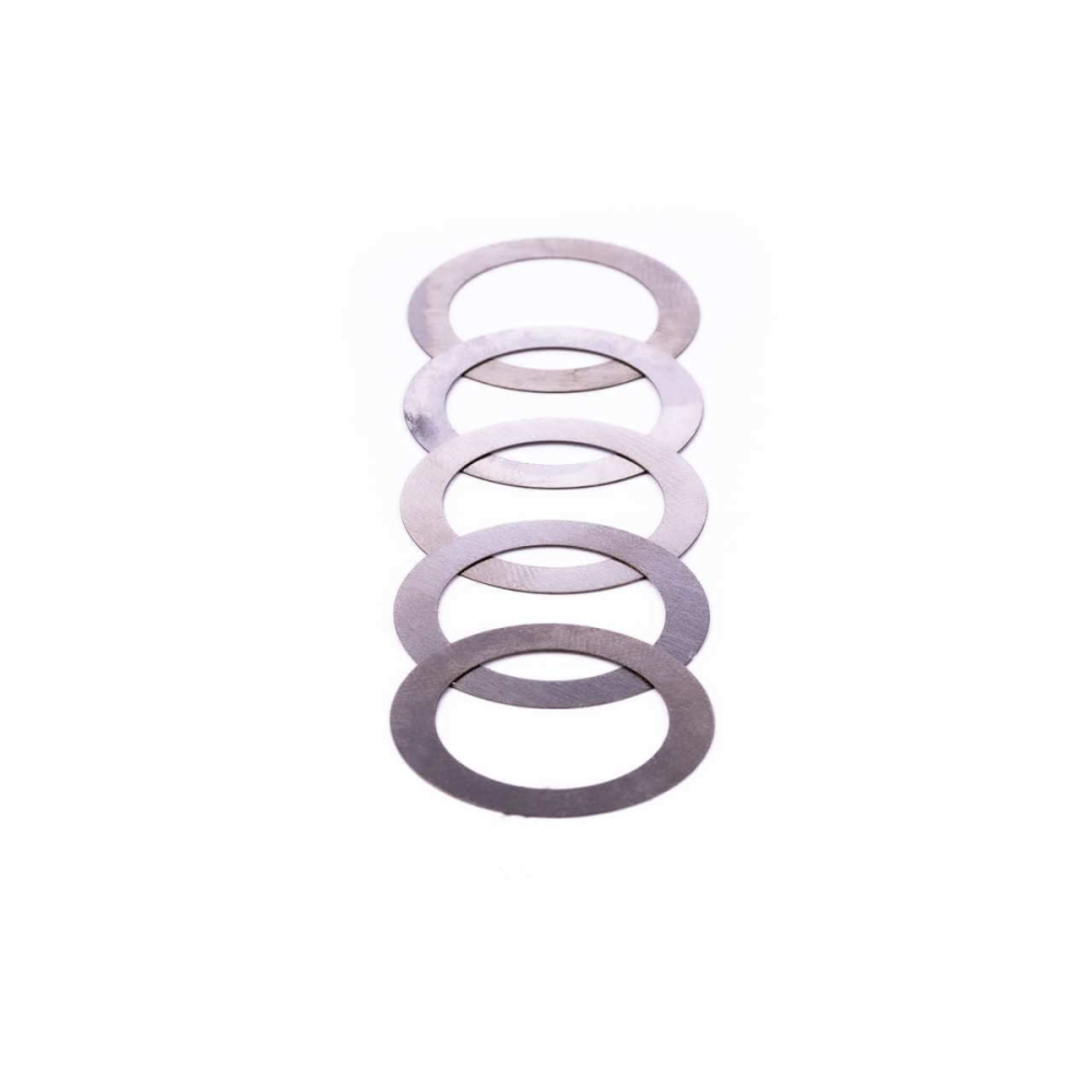 Tune Ersatzteil Passscheiben, 17 x 24 x 0.1mm, Stahl, Set mit 5 Stück