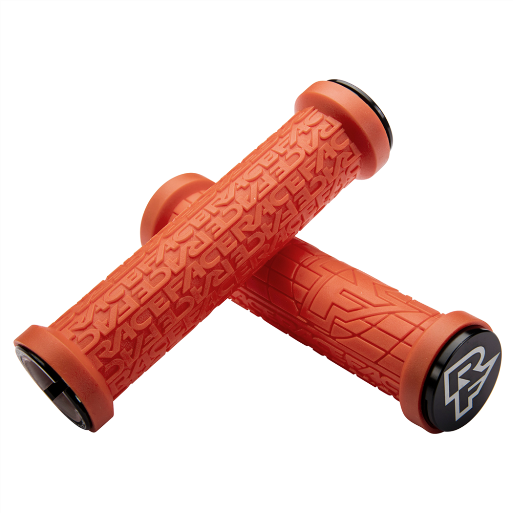 Race Face Grippler Grip Lock-On 30mm burnt red,one size