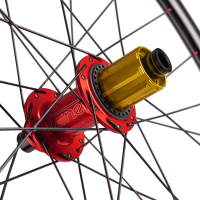 Tune Rear Wheel Disc, Gravel Carbon, Crosser Carbon Disc, ClimbHill CL 28h, 12mm, Standard Bearings, HG