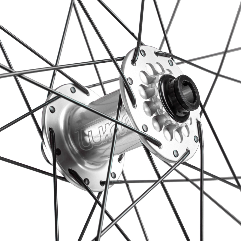 Tune Rear Wheel Disc, Gravel Carbon, Crosser Carbon Disc, ClimbHill CL 28h, 12mm, Standard Bearings, HG