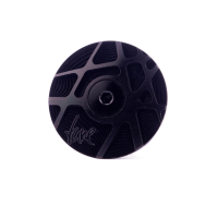 Tune CAP, Top Cap, Ahead Kappe, Aluminium, Schwarz - black - noir