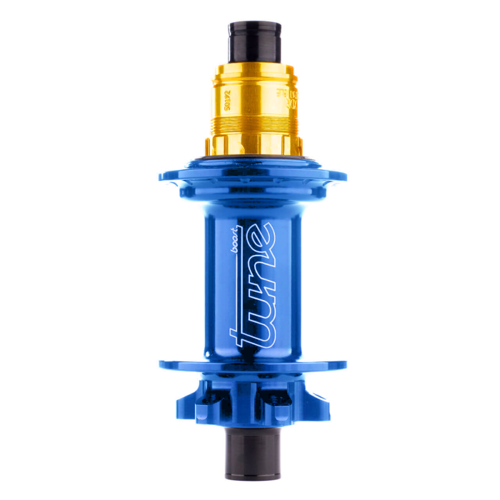 Tune Rear-Nabe ROAD, ClimbHill CL 28h 12mm, Standard Bearings, XD/XDR 3T, green