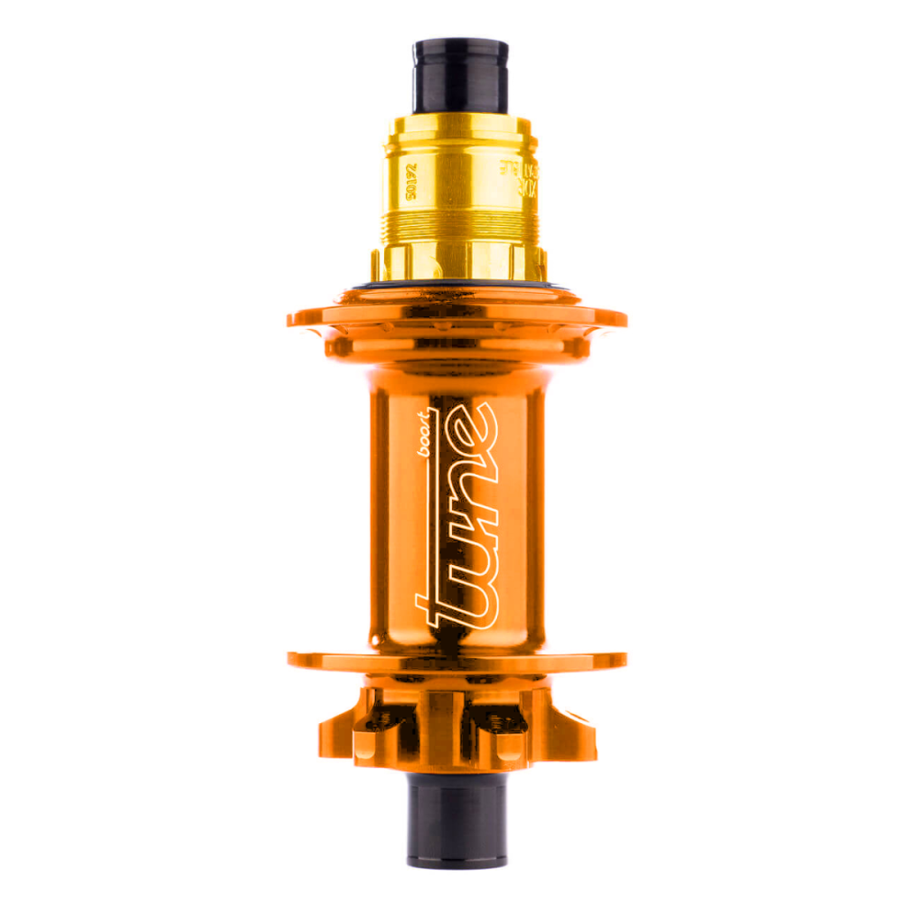 Tune Rear-Nabe ROAD, ClimbHill CL 28h 12mm, Standard Bearings, XD/XDR 3T, green