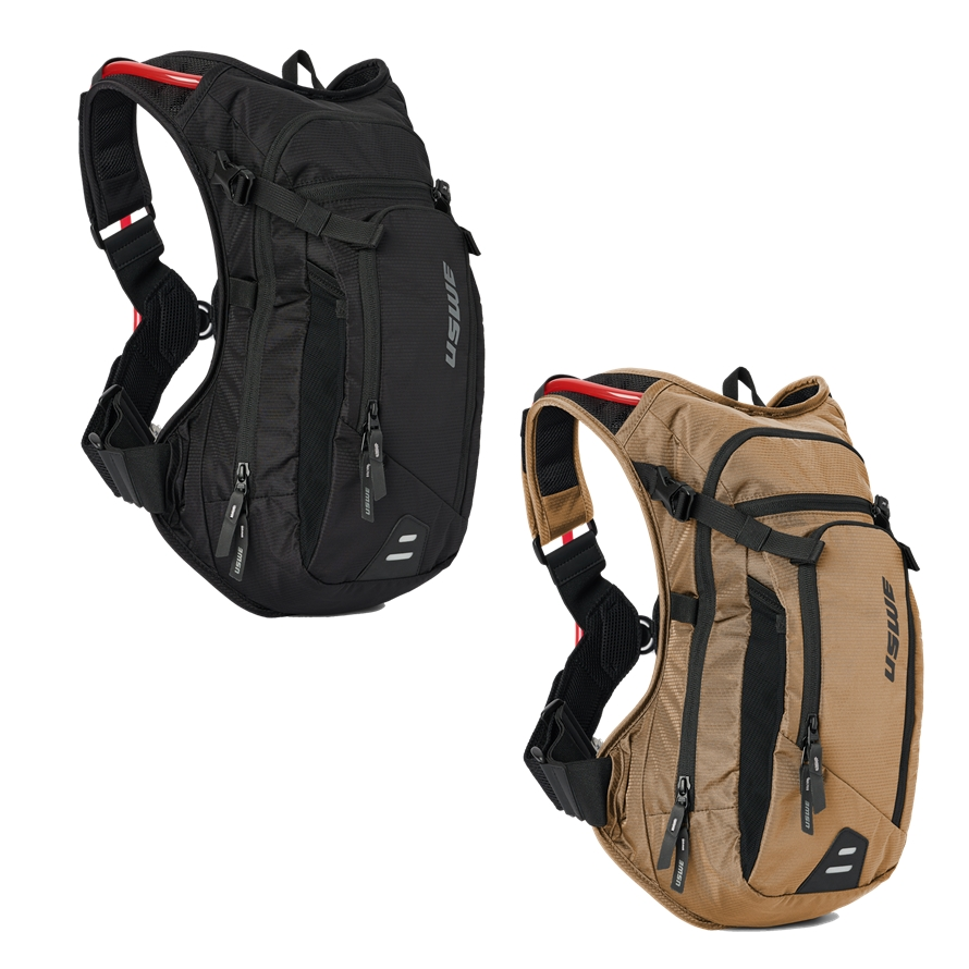 USWE Rucksack MTB Hydro Hydration Pack 9 Liter, schwarz
