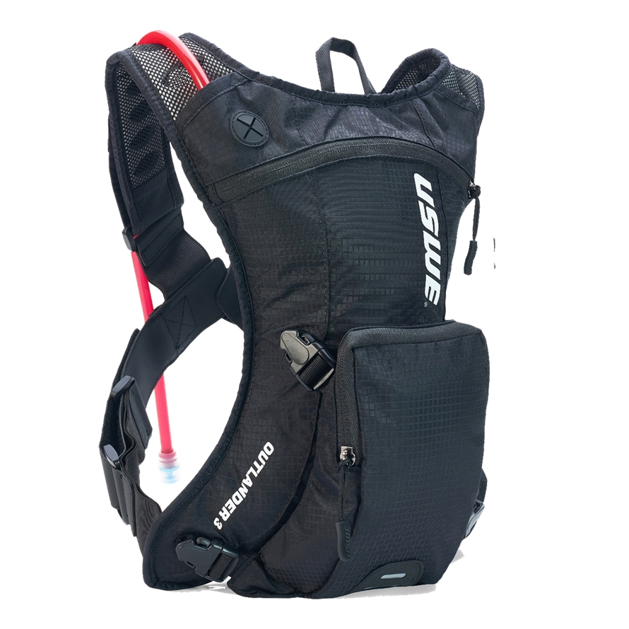 USWE OUTLANDER, 3L, JRHYDPACK, FixedTubeSmall, schwarz