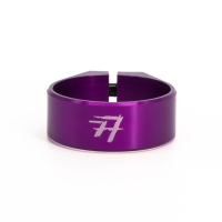 77designz Sattelklemme, Seatclamp V2, Color Eloxal - Purple, Diameter 34.9mm