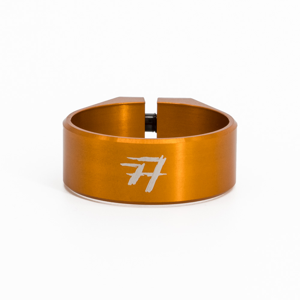 77designz Sattelklemme, Seatclamp V2, Color Eloxal