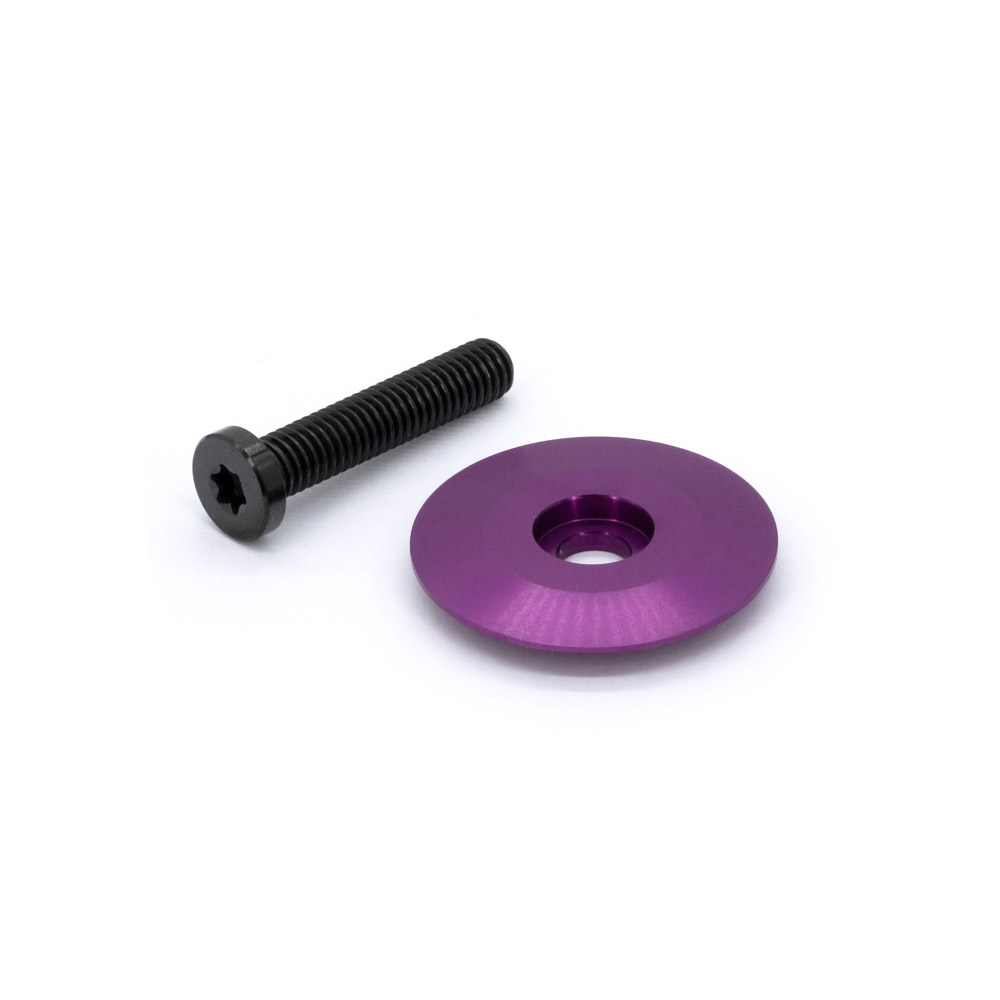 77designz Zubehör & Accessories, Top Cap, Ahead Cap mit T25 Ti Bolt