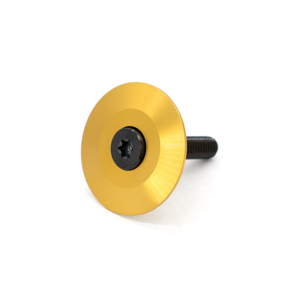 77designz Zubehör & Accessories, Top Cap, Ahead Cap mit T25 Ti Bolt