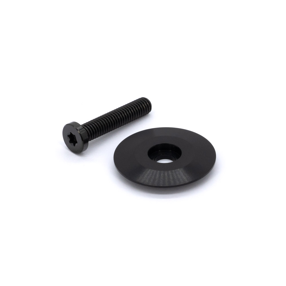 77designz Zubehör & Accessories, Top Cap, Ahead Cap mit T25 Ti Bolt