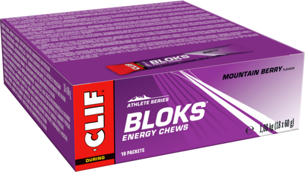 CLIF Shot BLOKS Mountain Berry (18Stk.)