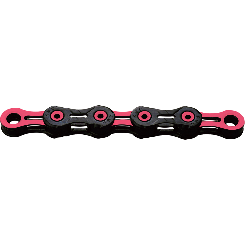 KMC Kette, X11 DLC, black/pink, 118 Glieder