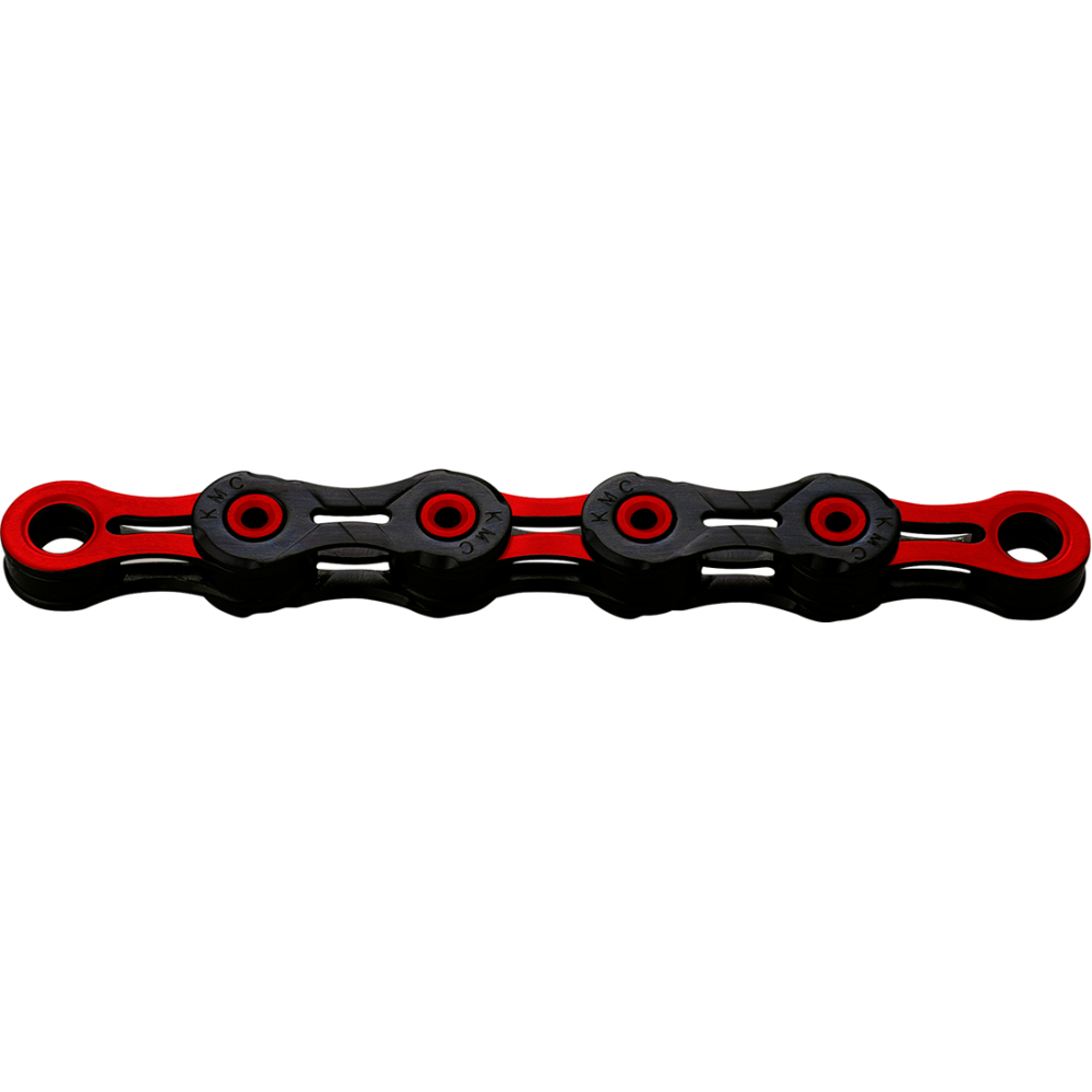 KMC Kette, X10 DLC, black/red, 116 Glieder