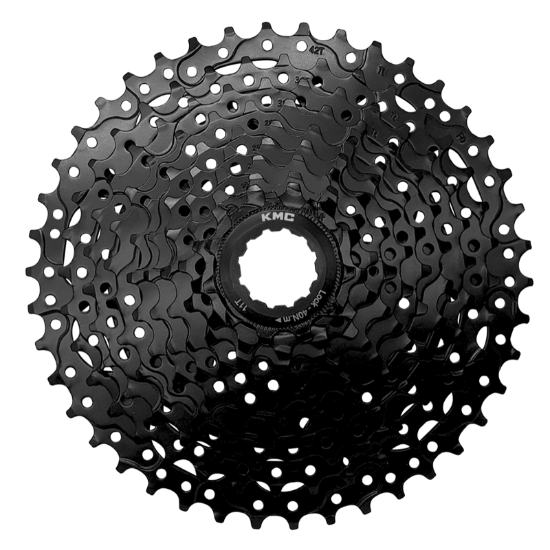 KMC Kassette, 10-fach, 11-42, schwarz, Einzelverpackung