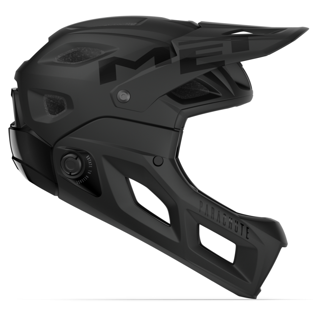 MET MTB Helm, PARACHUTE MCR MIPS, BLACK MATT GLOSSY, M