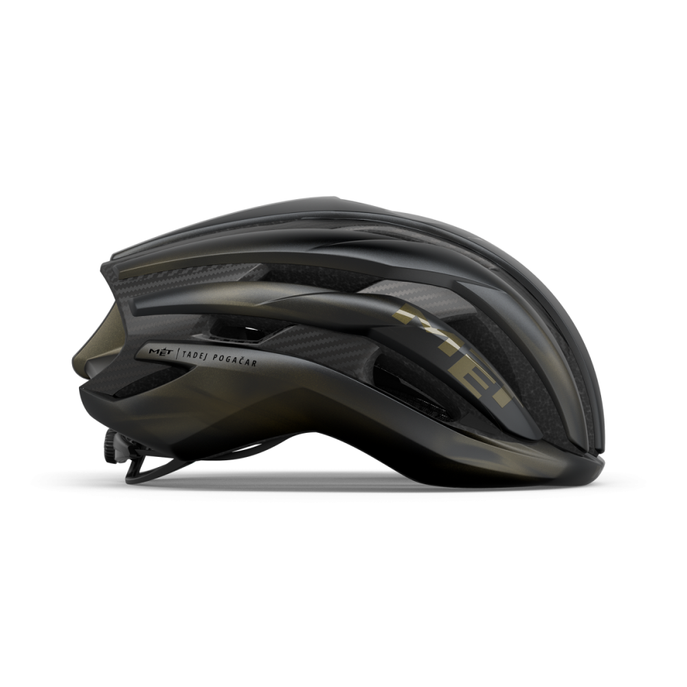 MET Rennrad Helm, TRENTA 3K CARBON MIPS, Tadej Pogacar Limited Edition, BLACK, S