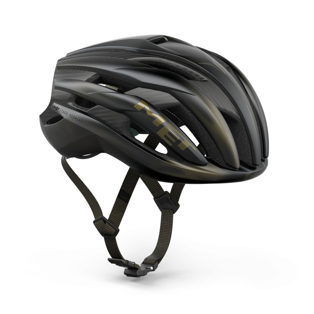 MET Rennrad Helm, TRENTA 3K CARBON MIPS, Tadej Pogacar Limited Edition, BLACK, S