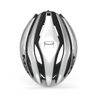 MET Rennrad Helm, TRENTA 3K CARBON MIPS, WHITE SILVER, L