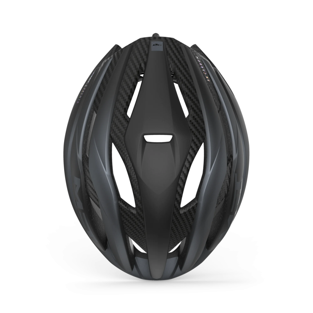 MET Rennrad Helm, TRENTA 3K CARBON MIPS, BLACK MATT, S