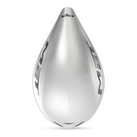 MET Zeitfahr Helm, DRONE WIDE BODY II, WHITE METALLIC, L