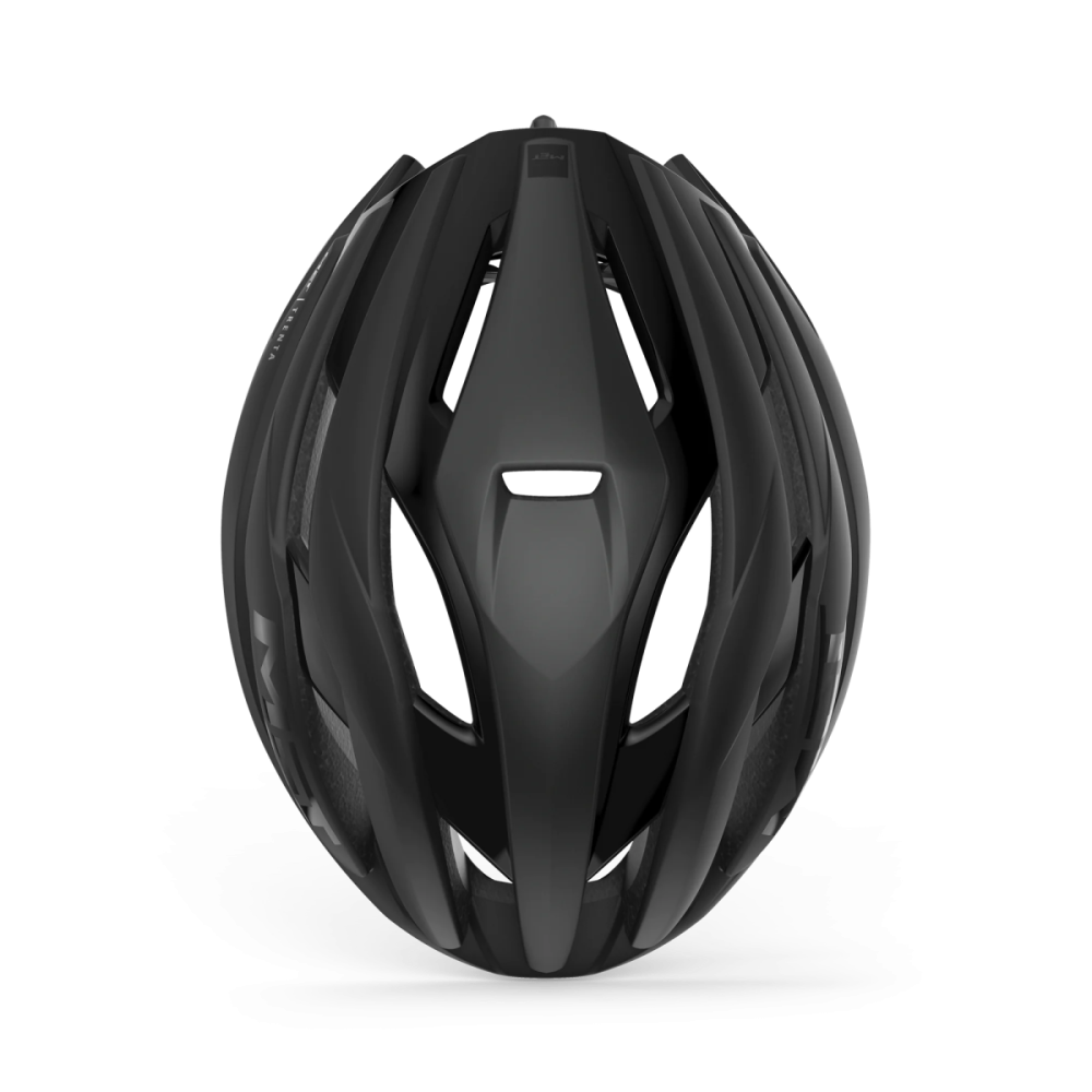 MET Rennrad Helm, TRENTA MIPS, BLACK MATT GLOSSY, S