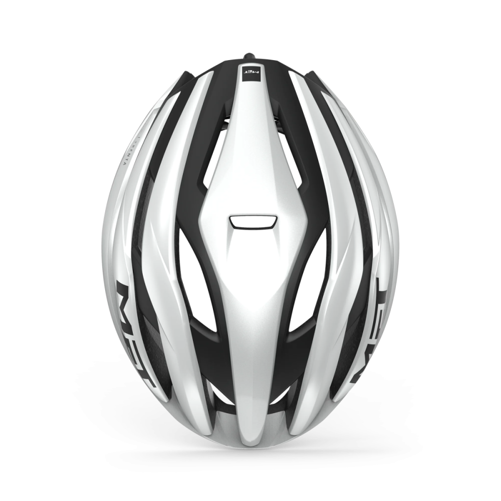 MET Rennrad Helm, TRENTA MIPS, WHITE BLACK, L