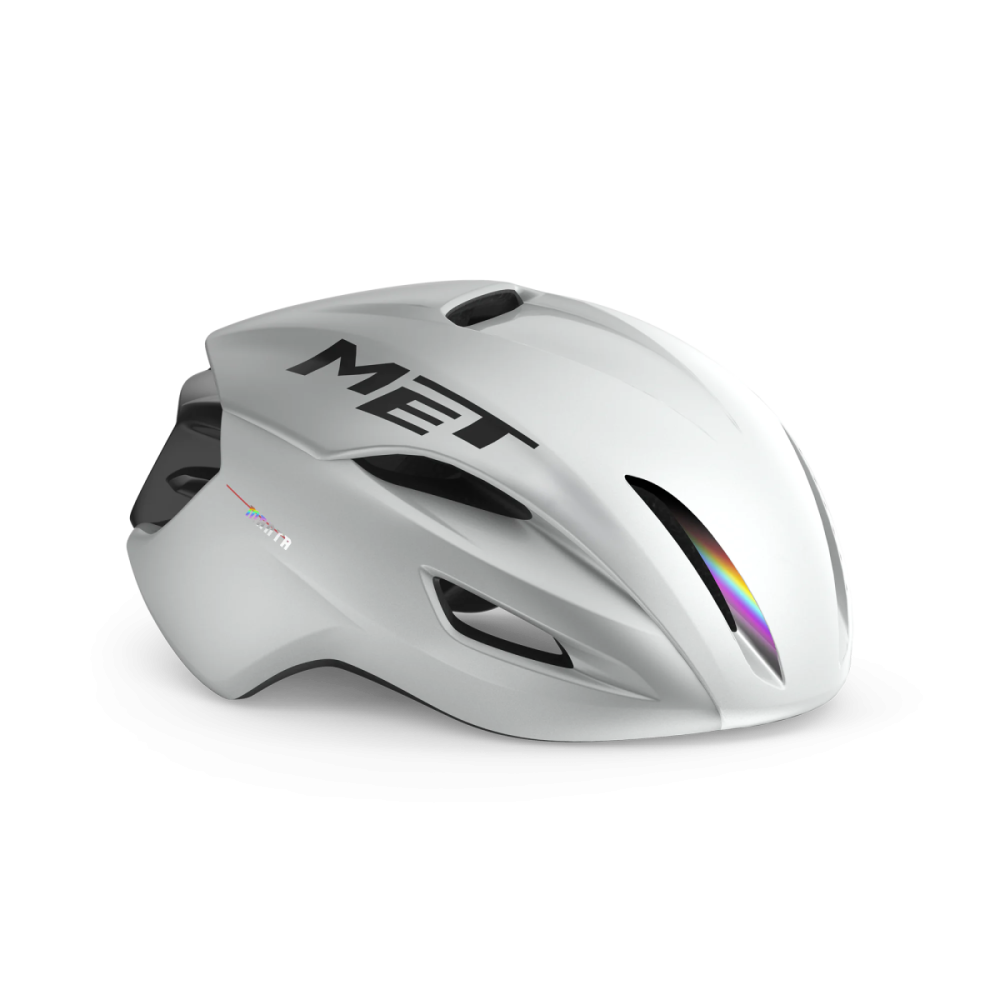 MET Rennrad Helm, MANTA MIPS, WHITE HOLOGRAPHIC, M