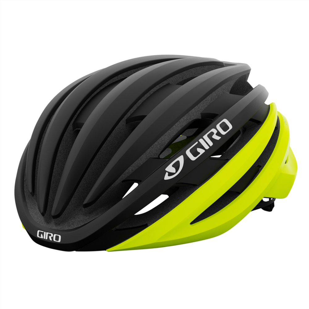 Giro Cycling Helme Cinder MIPS Helmet matte black fade/highli yellow,S