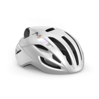 MET Rennrad Helm, RIVALE MIPS, WHITE HOLOGRAPHIC, L