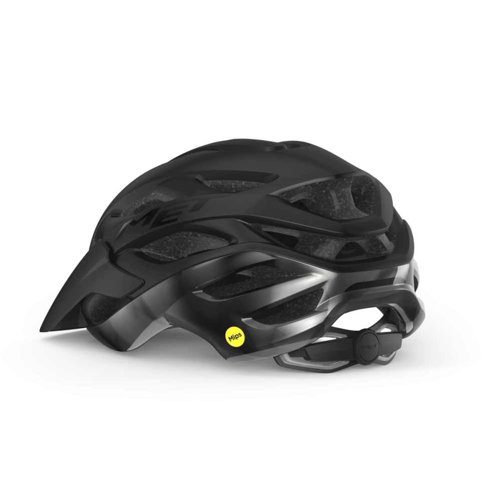 MET MTB Helm, VELENO MIPS, BLACK MATT GLOSSY, S