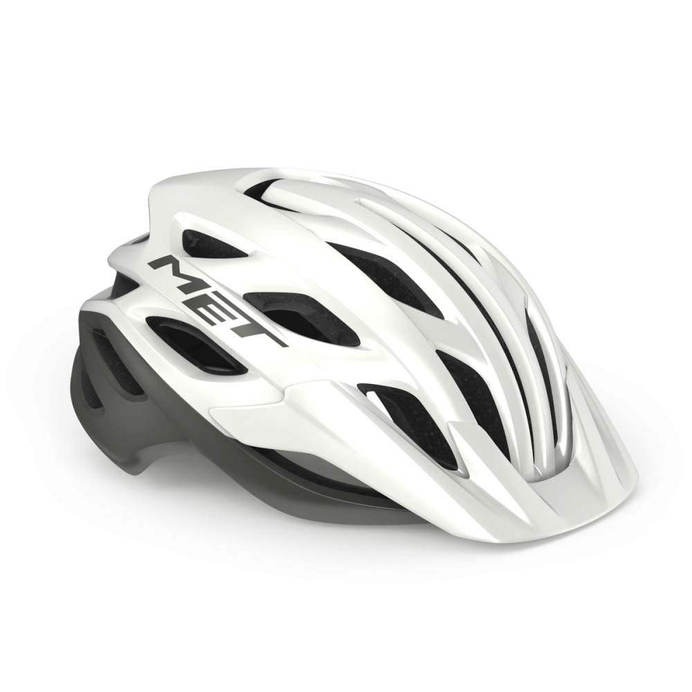 MET MTB Helm, VELENO MIPS, WHITE GRAY MATT, L
