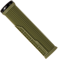 Lizardskins Griffe, Single Lock-on Grip, Machine, Olive Green