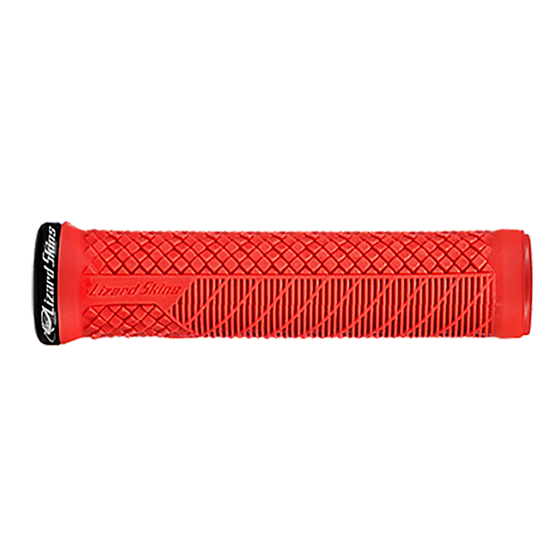Lizardskins Griffe, Single Lock-on Grip, Charger Evo, Fire Red