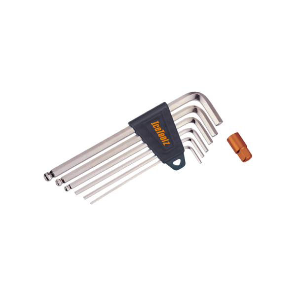 IceToolz Werkzeug, Inbusset, 7-teilig, 2/2.5/3/4/5/6/8 mm, 36Q1