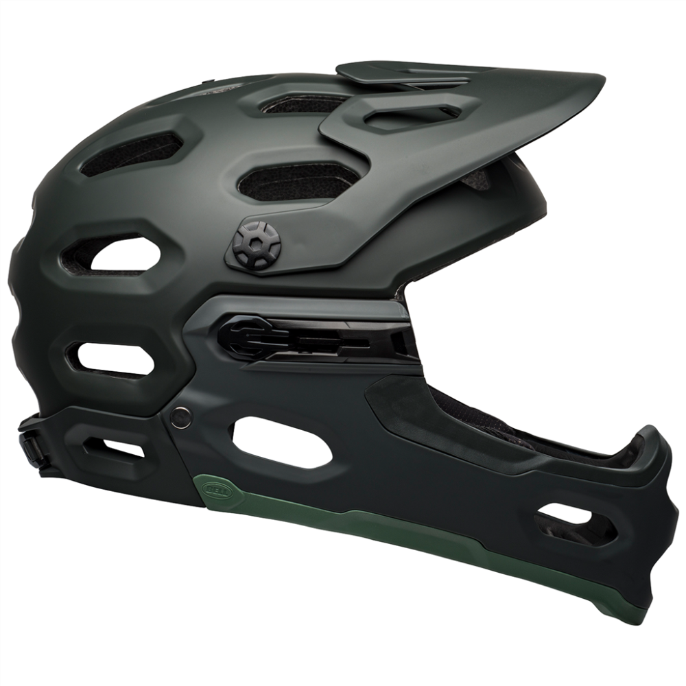 Bell Super 3R MIPS Helmet matte green,L
