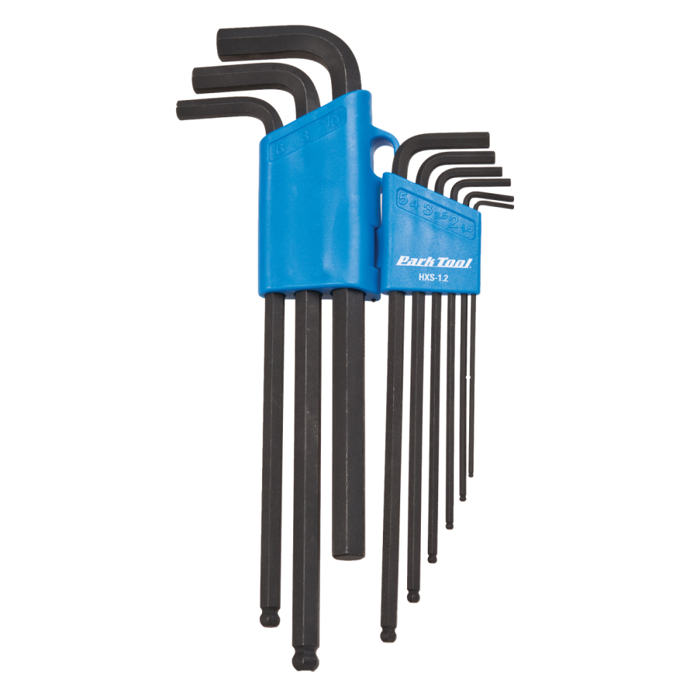 Park Tool Werkzeug, HXS-1.2 Inbus Schlüsselsatz 2/2,5/3/4/5/6/8/10 mm