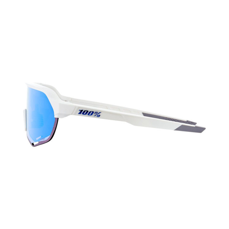 100% 100% S2 Glases Matte white-HiPER blue ML