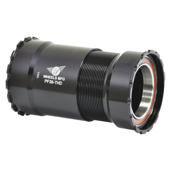 Wheels Manufacturing Tretlager, PF30, 30 mm, AC, schwarz