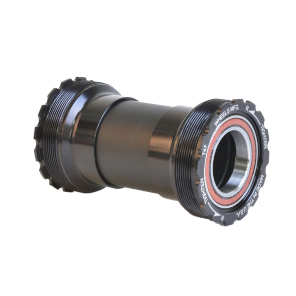 Wheels Manufacturing Tretlager, T47, 22/24 mm, AC, schwarz
