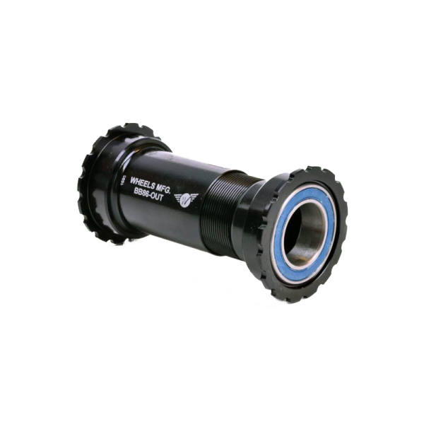 Wheels Manufacturing Tretlager, BB86/92, 22/24 mm, AC, schwarz