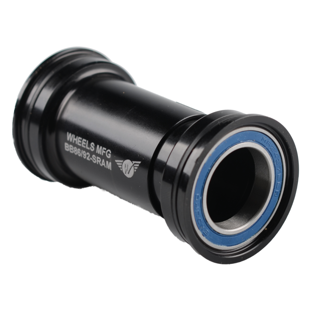 Wheels Manufacturing Tretlager, BB86/92,  PF,  22/24 mm, ABEC-3, schwarz