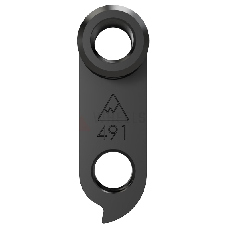 Wheels Manufacturing Wechselauge, Typ 491 Santa Cruz, Steckachse, Fixierung M6x6 mm, M4x4 mm