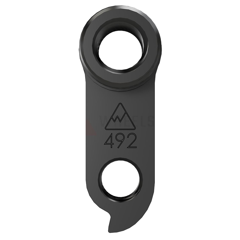 Wheels Manufacturing Wechselauge, Typ 492 Santa Cruz, Steckachse, Fixierung M6x6 mm