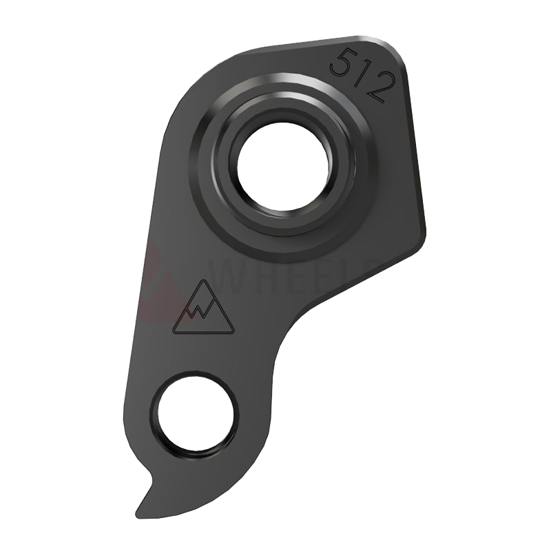 Wheels Manufacturing Wechselauge, Typ 512 Rocky Mountain, Steckachse M12x1.5, Fixierung M16 Nuss