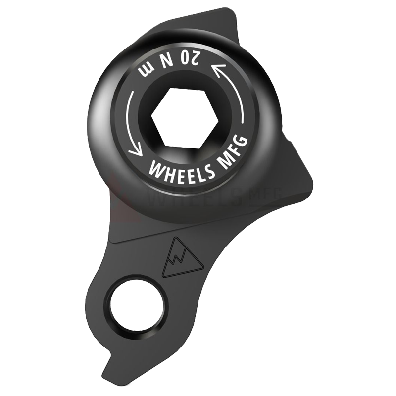 Wheels Manufacturing Wechselauge, Typ 487 Trek, Steckachse, Fixation Unterlegscheibe, M12x1 mm