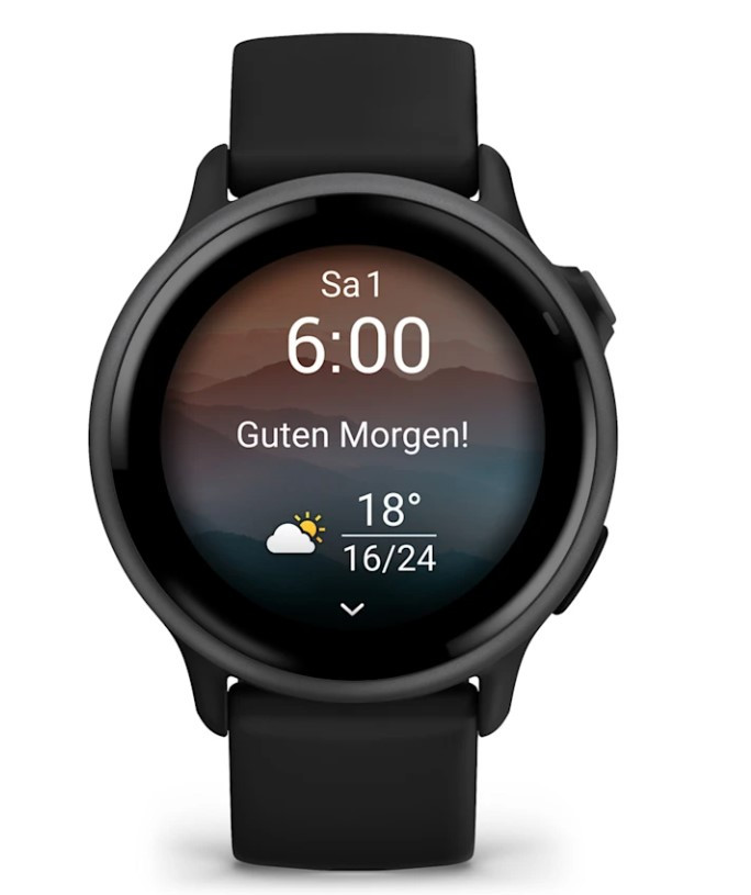 Garmin vívoactive® 6, Sportuhr, Black/Slate